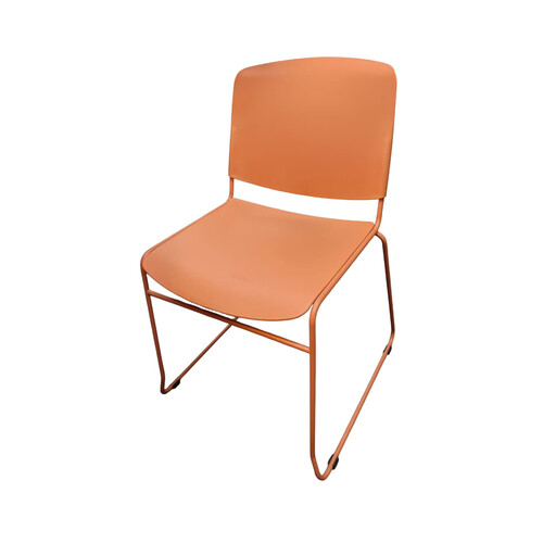 LM-203C VISITOR CHAIR, ORANGE
